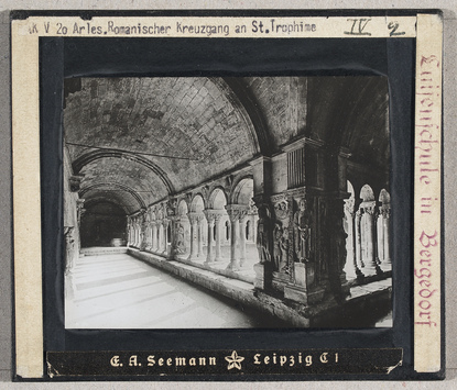 Vorschaubild Arles, St. Trophime: Kreuzgang (Reihe AK V: Die drei ersten Jahrhunderte deutscher Baukunst (950-1250)) 